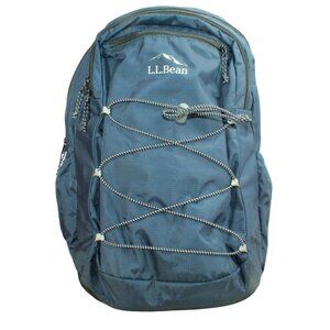 LL Bean Unisex Adult Comfort Carry Laptop Pack 36L Outdoor School Backpack Blue